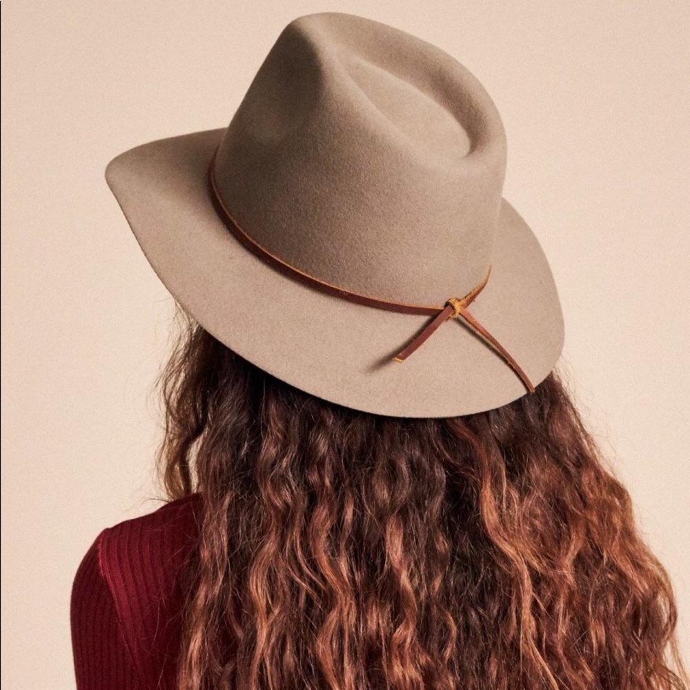 NWOT Brixton // 'Wesley' Wool Fedora